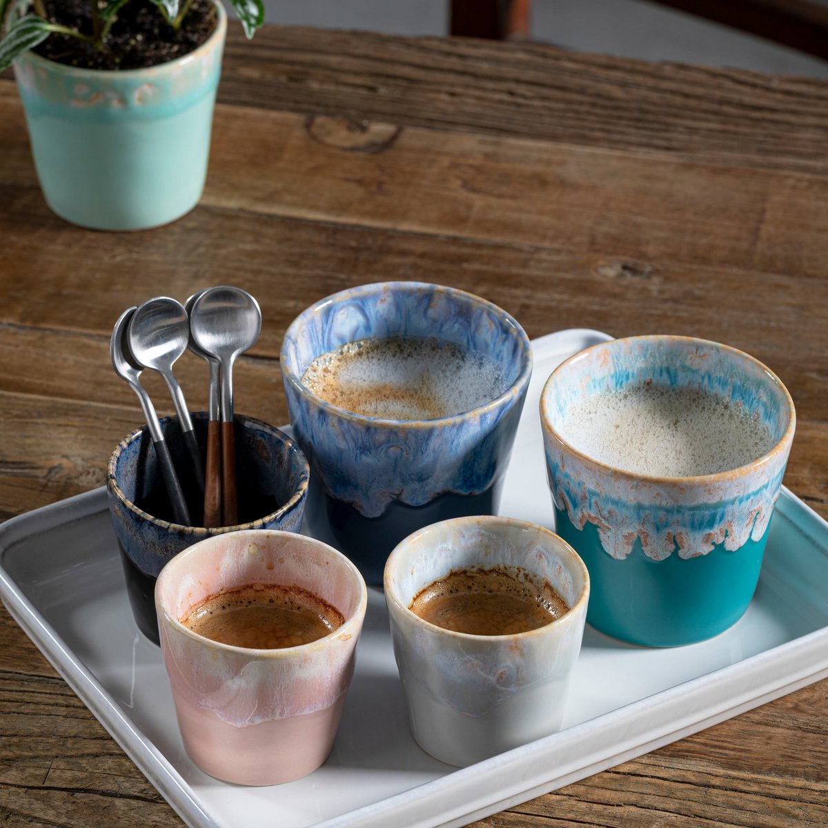 GRESPRESSO Geschenkbox 40 Espressotassen mehrfarbig LSCS 08