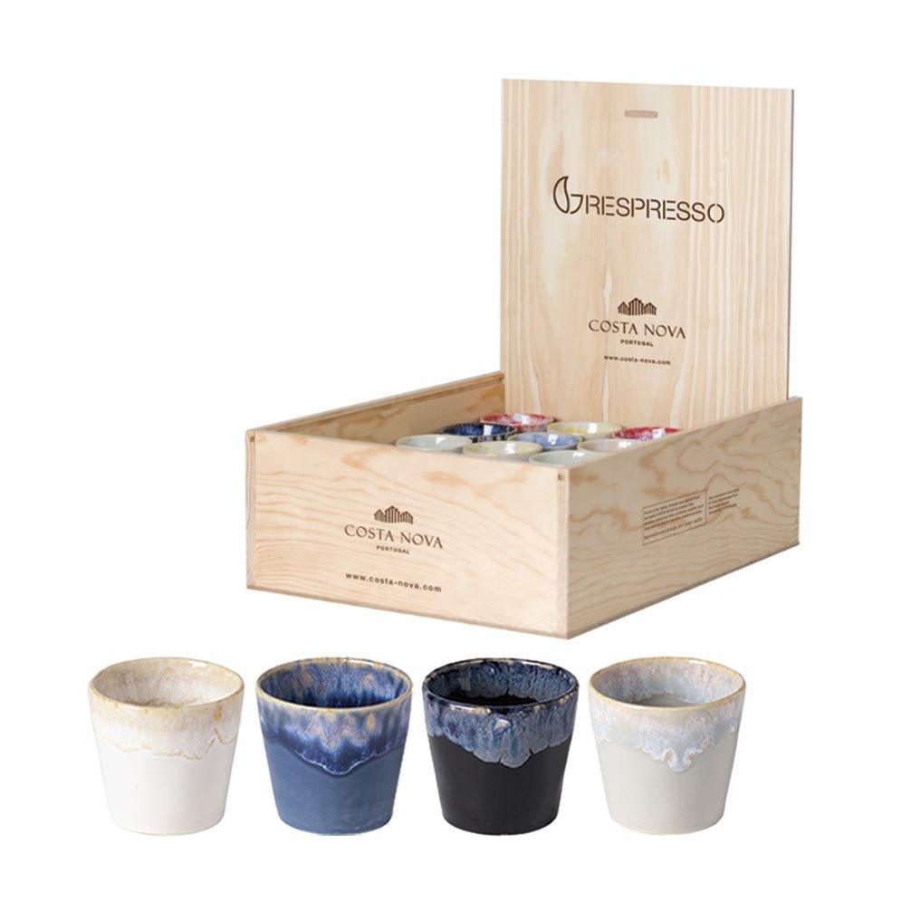 GRESPRESSO Geschenkbox 40 Espressotassen mehrfarbig LSCS 08
