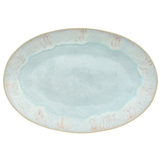 EIVISSA Oval platter 45cm sea blue GOA 451